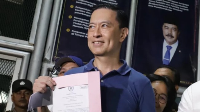 Tom Lembong bebas dari Rutan Cipinang. [Instagram]